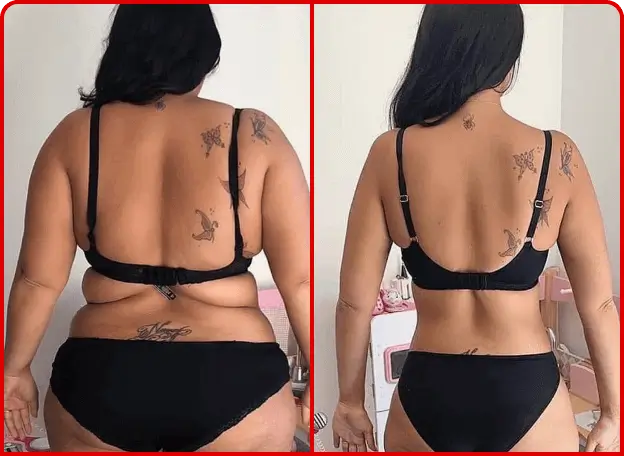 KetoVera before and after results happy woman losing belly fat